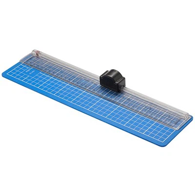 Blå pappersskärare